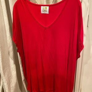 Large Red Tee